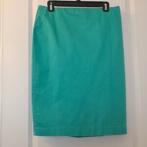 Ann Taylor Light Emerald Green Skirt - Size 8